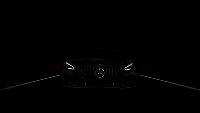 Image of the AMG Black Series grille