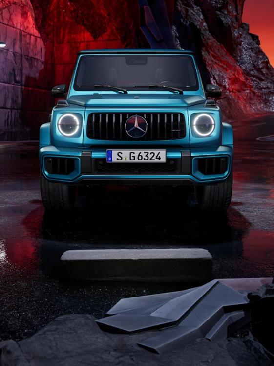 Mercedes-AMG G 63 in der Frontansicht.