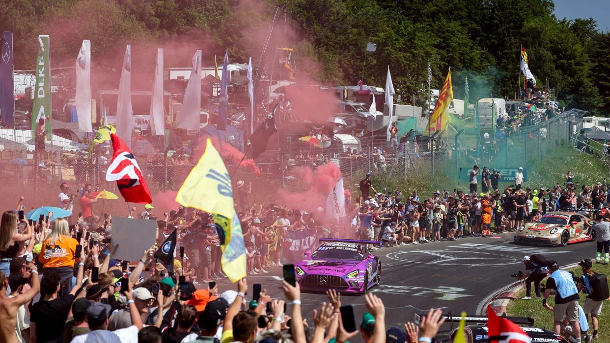 The fans at the Nürburgring 2025
