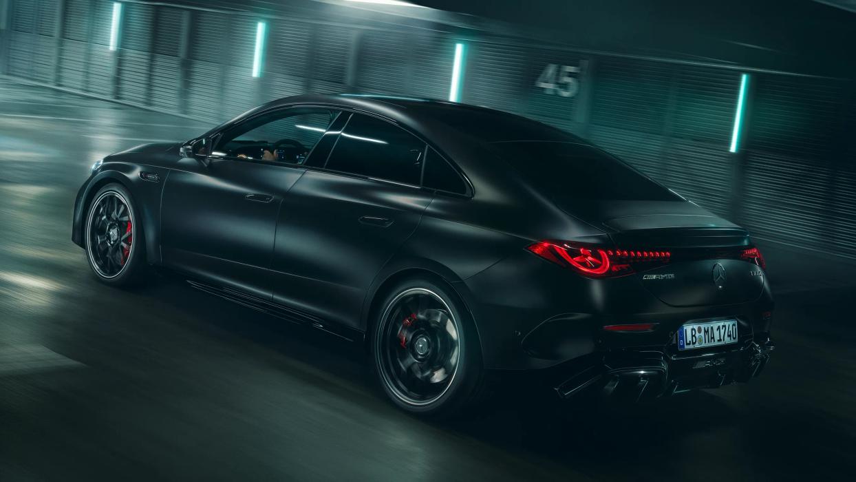 Mercedes-AMG CLA Sedan 45 4MATIC+ from the side