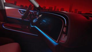 Fahrerkonsole Mercedes-AMG E 53 Limousine.