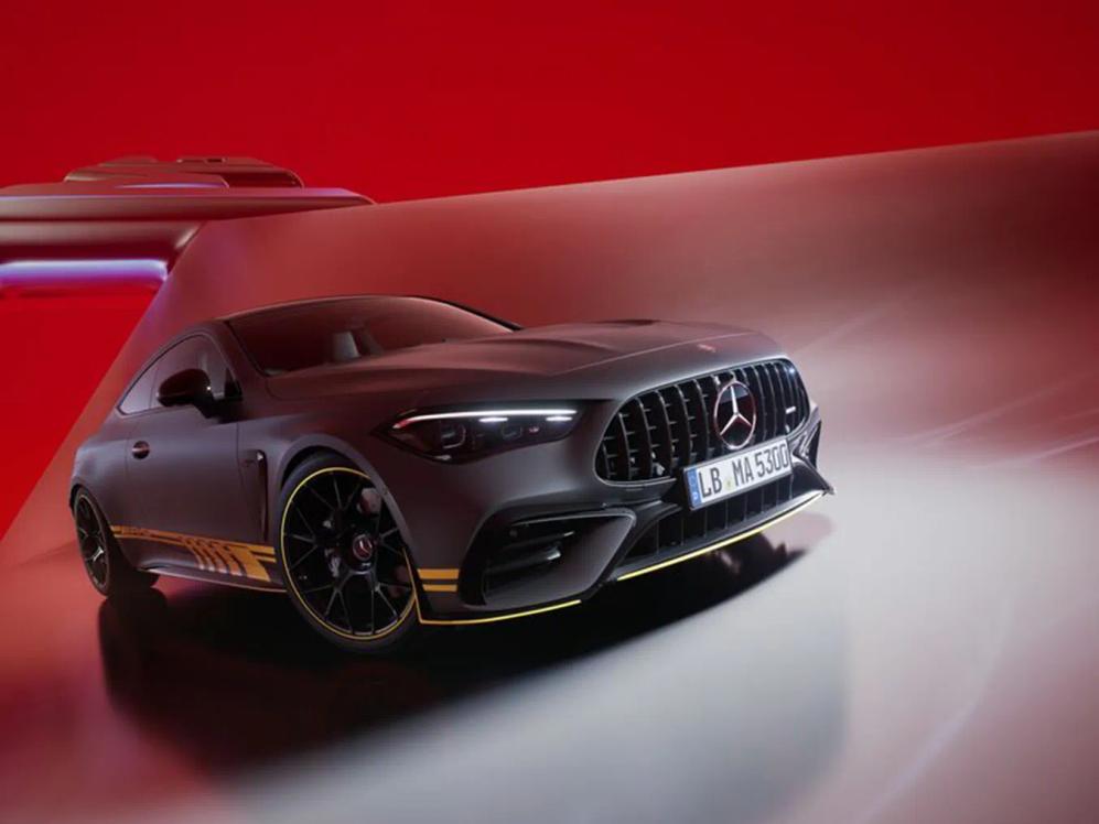 Frontansicht Mercedes-AMG CLE 53 4Matic+ Coupé “Limited Edition”