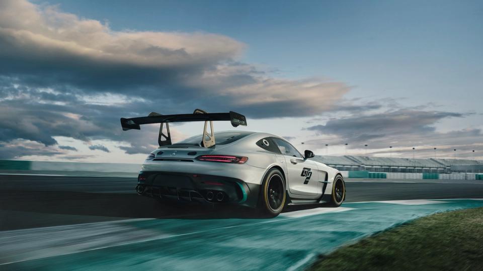 Das Exterieur des Mercedes-AMG GT2